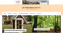 Desktop Screenshot of jesmondlocal.com